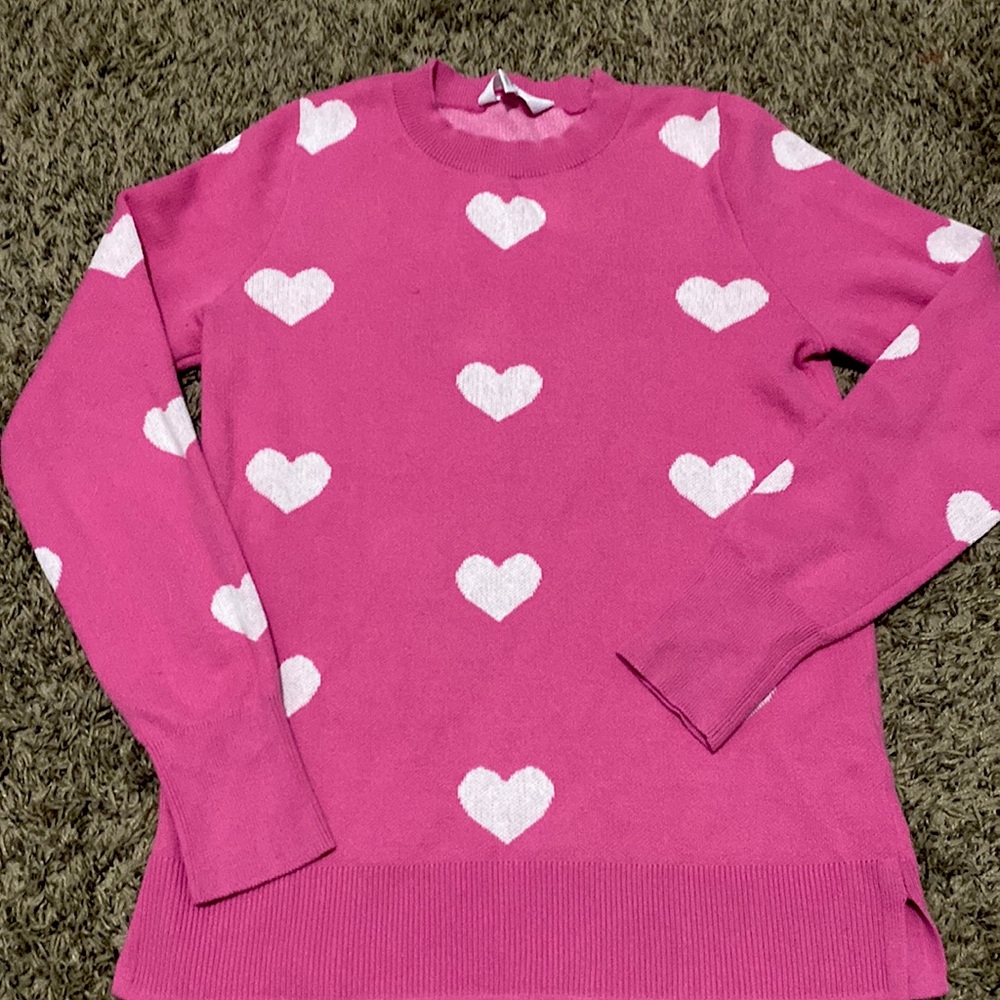 Colorful girls sweater